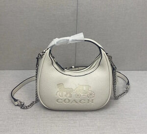 Coach white handbag/crossbody bag